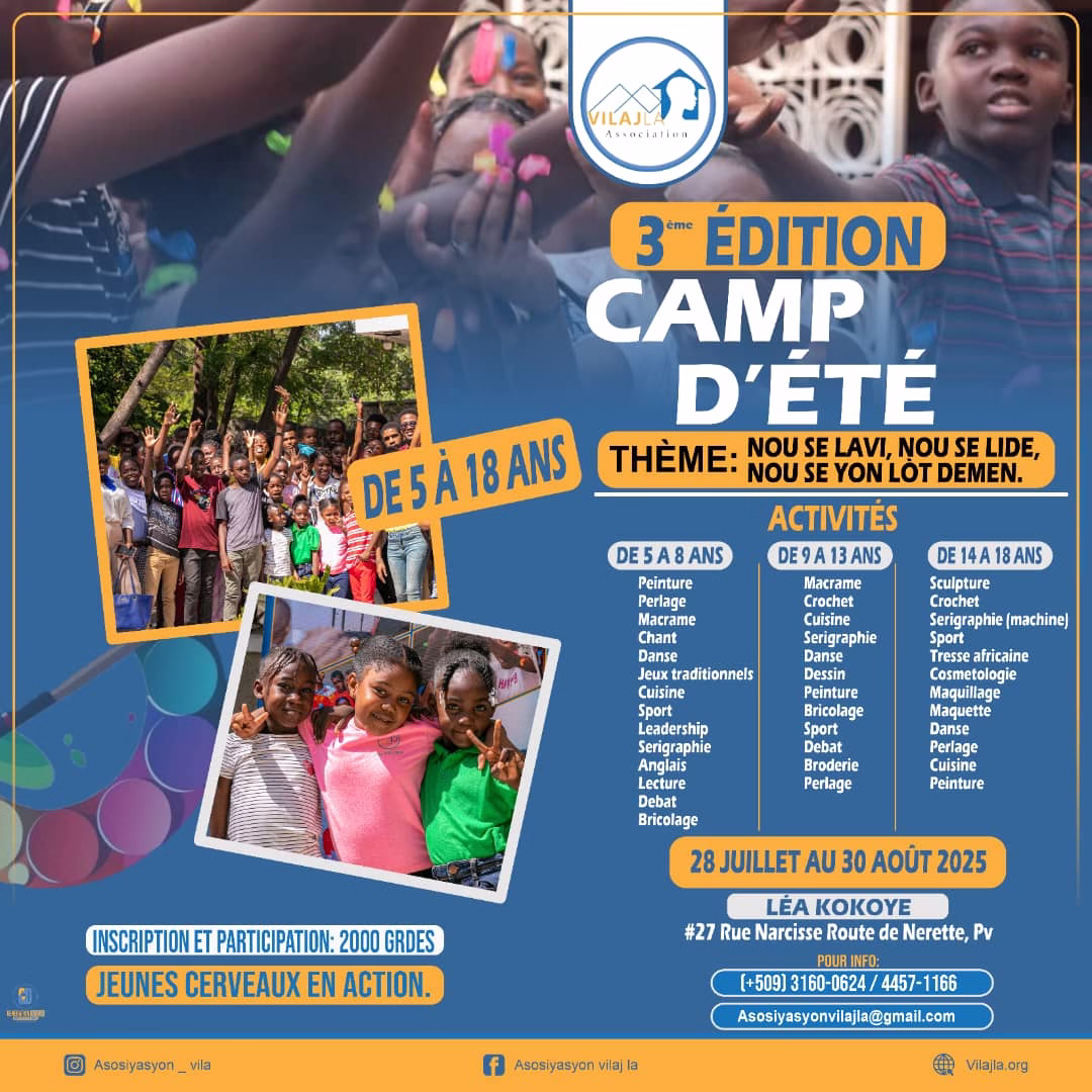 Une troisième édition du camp d’été de l’association VILAJLA pour trois fois plus d’impact